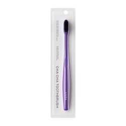 Unpa Cha Cha Bamboo Charcoal Toothbrush - Purple