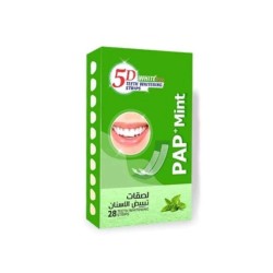 5D White Plus Teeth Whitening Patches Mint Flavor - 28 Patches