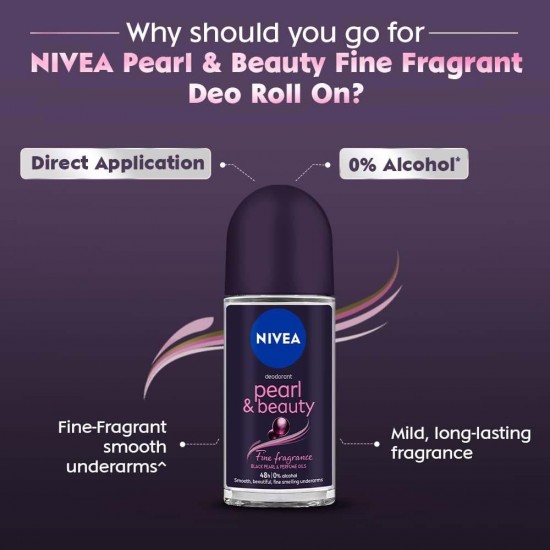 Nivea Deodorant Roll On Pearl & Beauty 50 ml