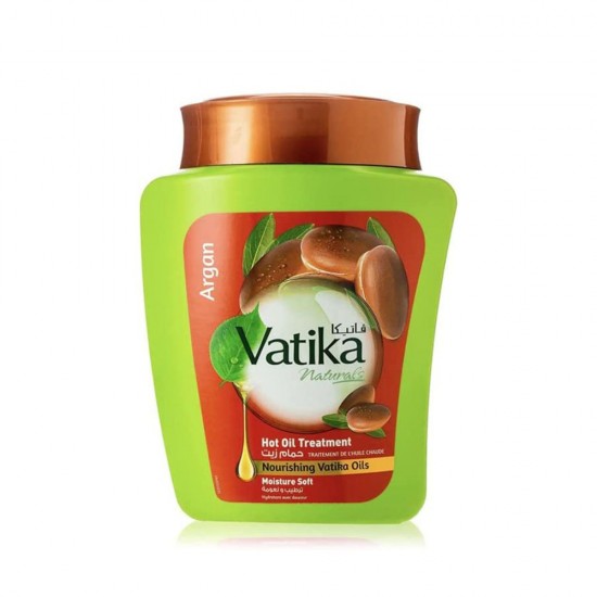 Vatika Hot Oil Treatment with Argan - 500 gm