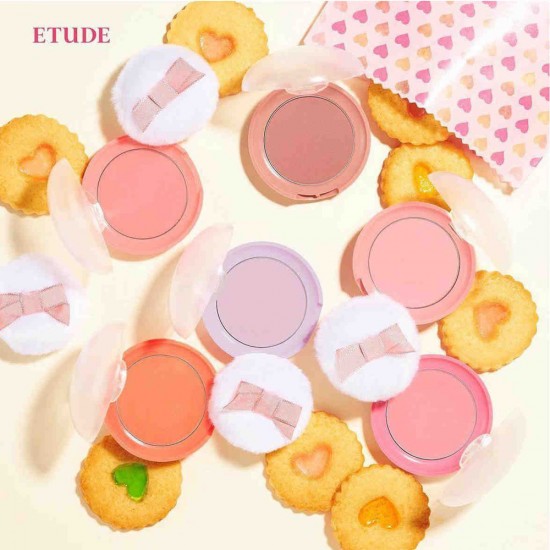 Etude Lovely Cookie Blusher RD301 Red Grapefruit Pudding - 4 gm