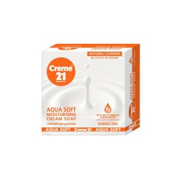 Creme 21 Aqua Soft Moisturizing Cream Soap - 125 gm