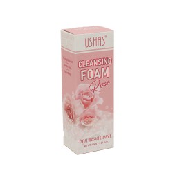 Ushas Facial Cleansing Foam Rose  - 95 ml