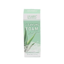 Ushas Facial Cleansing Foam With aloe vera- 95 ml