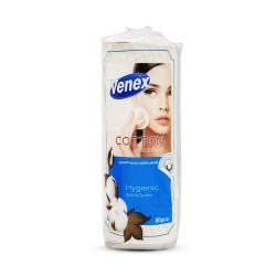 Venex Cotton Healthy Cosmetic Cotton Pads - 80 Tablets