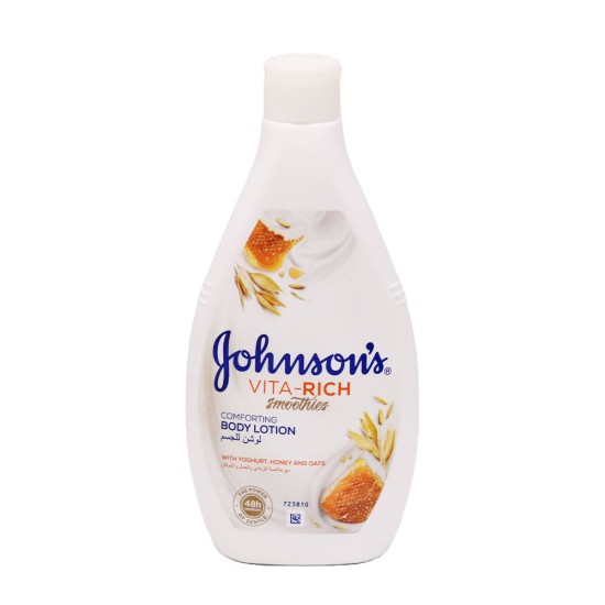 Johnson's Body Lotion with Yogurt, Honey and Oat Extracts - 400 ml