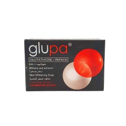 Glupa Glutathione+papaya Skin Whitening Soap - 135 gm