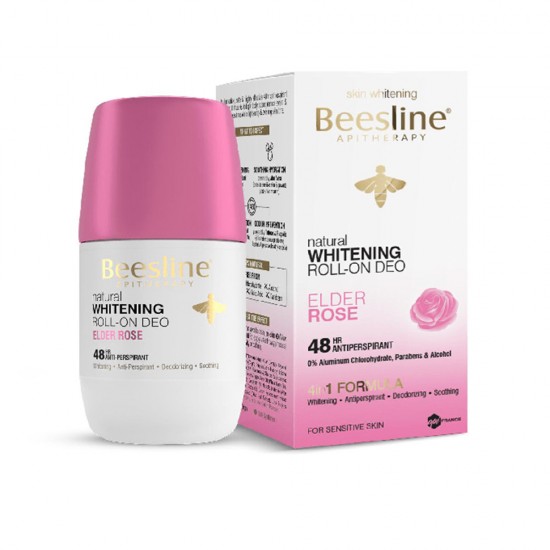 Beesline Whitening Roll-On Deodorant Elder Rose 50 ml