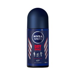 Nivea Dry Impact Deodorant Roll On for Men, 50 ml