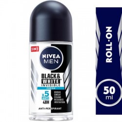 Nivea Deodorant Roll On INVISIBLE FOR BLACK & WHITE 50ML