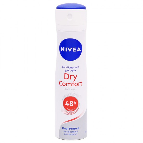 Nivea DRY COMFORT Deodorant Spray for Men 150 ml