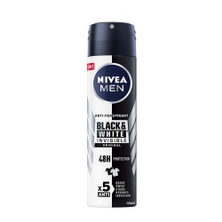 NIVEA Invisible for Black & White Deodorant Spray 150Ml