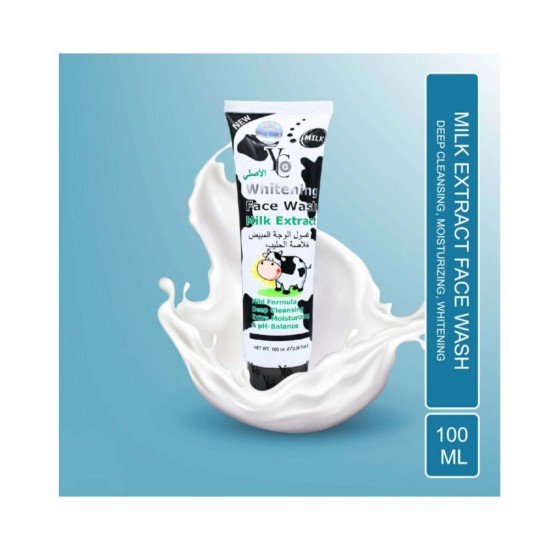YC Whitening With milk Face Wash 100 ml