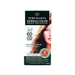 Pure Planta Permanent Natural Hair Dye 6D Dark Golden Blonde -35ml
