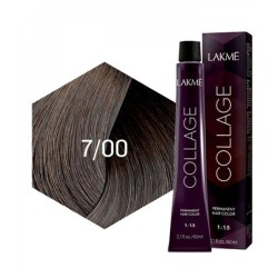 Lakme Collage Permanent Hair Dye for Unisex 7/00 Medium Blonde