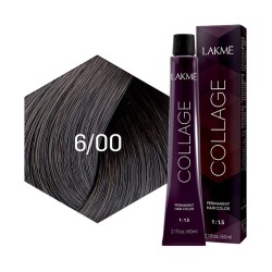 Lakme Collage Permanent Hair Dye for Unisex 6/00 Dark Blonde