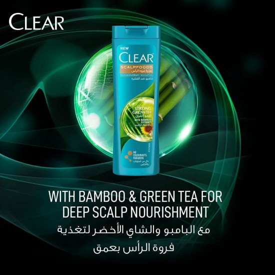 CLEAR Anti-Dandruff Strong Growth Shampoo 200 ml
