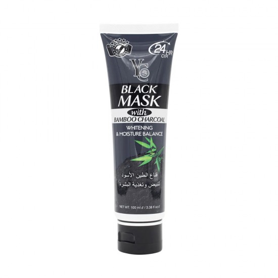 YC Black Mask With Bamboo Charcoal 100 ml