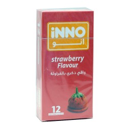 INNO Condom Srawberry Flavour 12 pcs