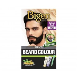 Bigen Men's Beard Colour B101 Natural Black No Ammonia