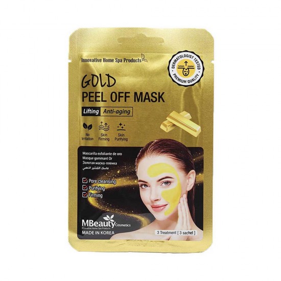 MBEAUTY Gold Peel-Off Mask