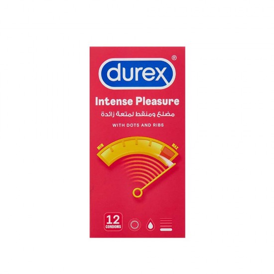 Durex Intense Pleasure Condom - 12 Condoms