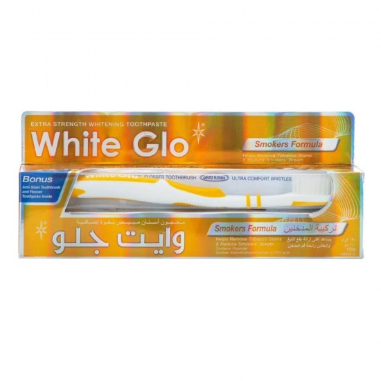 White Glo Smokers Formula Whitening Toothpaste 150g