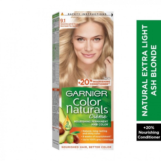 Garnier Color Naturals  Extra Ligth Ash blonde Haircolor - صبغة شعر
