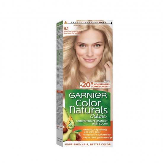 Garnier Color Naturals 9.1 Extra Ligth Ash blonde Haircolor