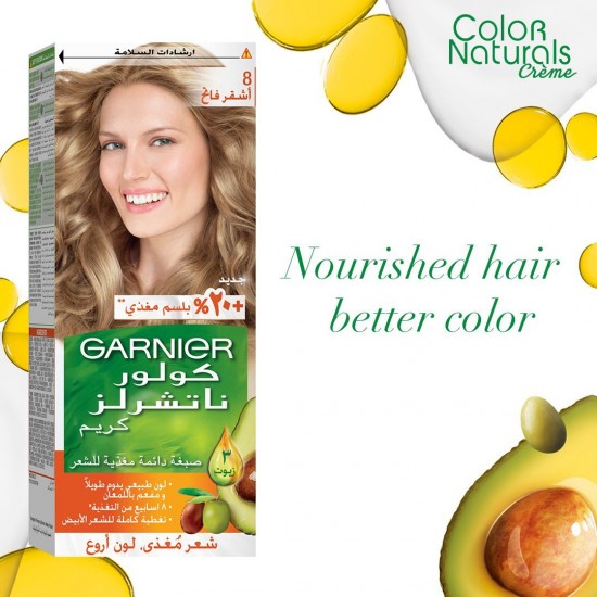 Garnier Color Naturals 8 light blonde Haircolor