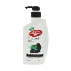 Lifebuoy Charcoal And Mint Antibacterial Body Wash 500 ml