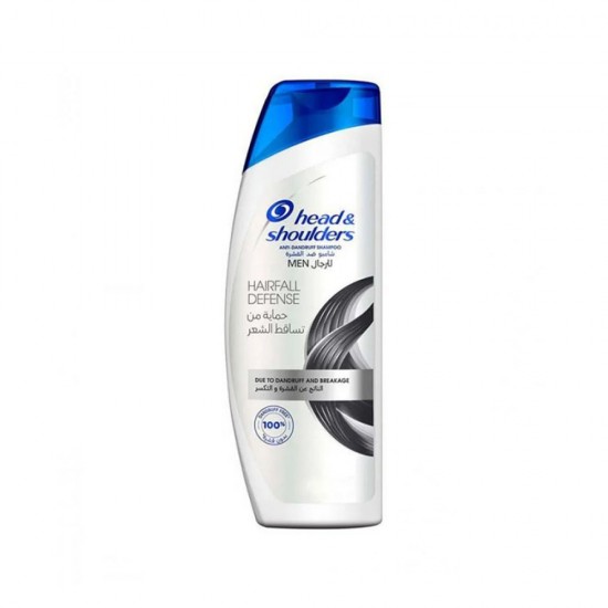 Head & Shoulders Hairfall Defense Anti-Dandruff Shampoo For Men 190 ml