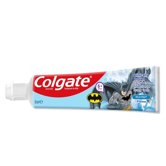 كولجيت معجون اسنان للأطفال +6 سنة باتمان - 50 مل