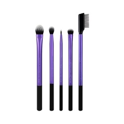 Real Techniques enhanced Eye With Brush holder white Set - 6 pieces