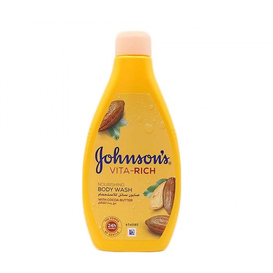 JOHNSON'S® VITA RICH NOURISHING BODY WASH WITH COCOA BUTTER 250 ml