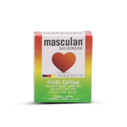 Masculan Frutti Edition Condoms - 3 condoms