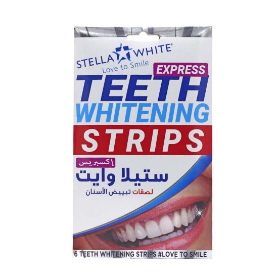 Stella White Teeth Whitening Strips 6 Strips
