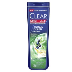 Clear Anti-Dandruff Shampoo for Men with Herbal Extracts - 400 ml