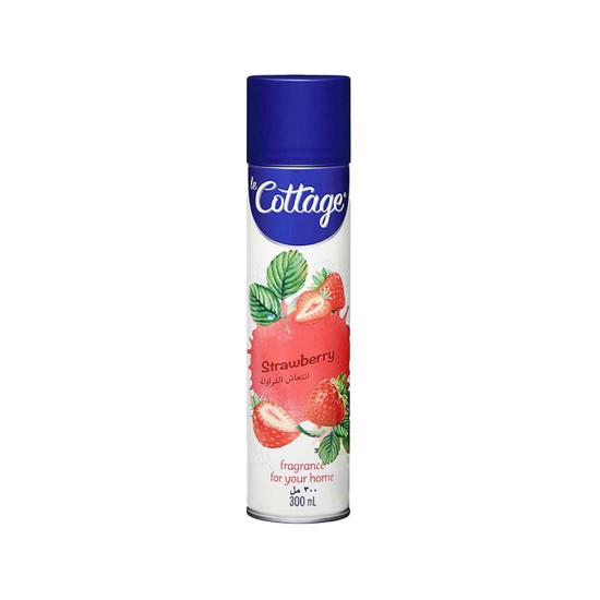 Cottage Air Freshener Spray with Strawberry Scent - 300 ml
