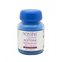 Norsina Nail Polish Remover With Vitamin E & Glycerin Blue- 70 ml 