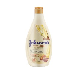 Johnson's Vita Rich Shower Gel with Almond Oil& Shea Butter-250 ml