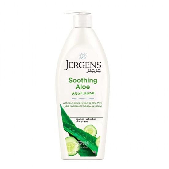 JERGENS Soothing Aloe Refreshing Moisturizer - 400 ml