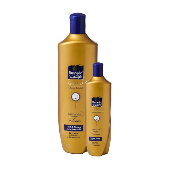 Parachute Gold Coconut Thick & Strong Hair Oil 400 ml +100 ml Free