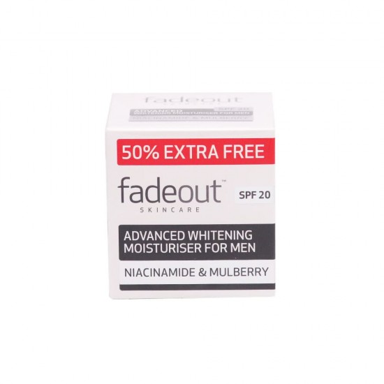 Fade Out Advanced Whitening Moisturiser Cream For Men SPF 25 75ml