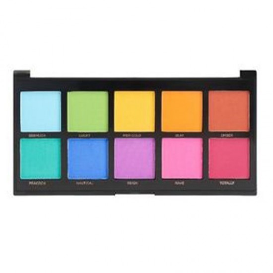 Profusion Cosmetics Spectrum 10 Shade Pro Pigment Palette