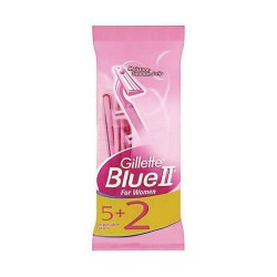 Gillette Blue II For Women 5+2 Disposable Razor