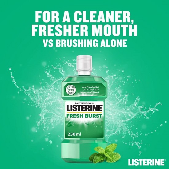 LISTERINE Daily Mouthwash Fresh Burst - 250 ml