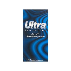Ultra Lubricated Condoms 12 Pcs.
