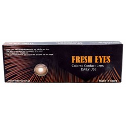 Fresh Eyes Daily Contact Lenses Caramel S3-381