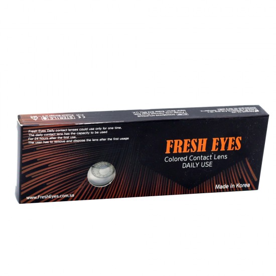 Fresh Eyes Daily Contact Lenses Moonlight Gray S2-021